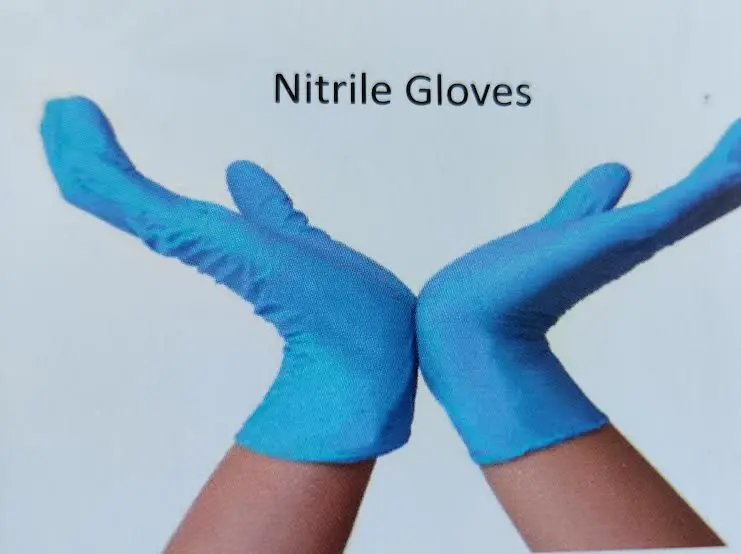 Nitrile Examination Gloves(BLUE)(100Pc's)