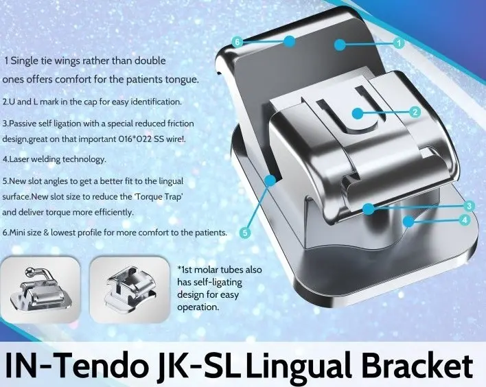 IN TENDO JK-SL LINGUAL BRAKET