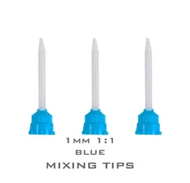 IMPRESSION MIXING TIPS-BLUE-(76 mm)