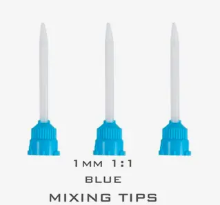 IMPRESSION MIXING TIPS-BLUE (64MM)