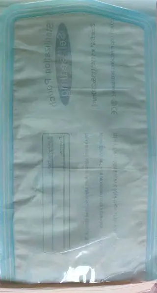 STERILIZATION POUCH 0.05 MM THICKNESS FILM