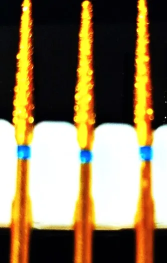 GOLD DIAMOND BUR TR-12 (PACK OF 10)