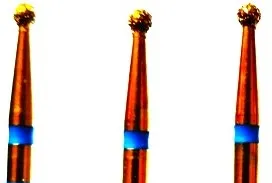 GOLD DIAMOND BUR BR-40 (PACK OF 10)